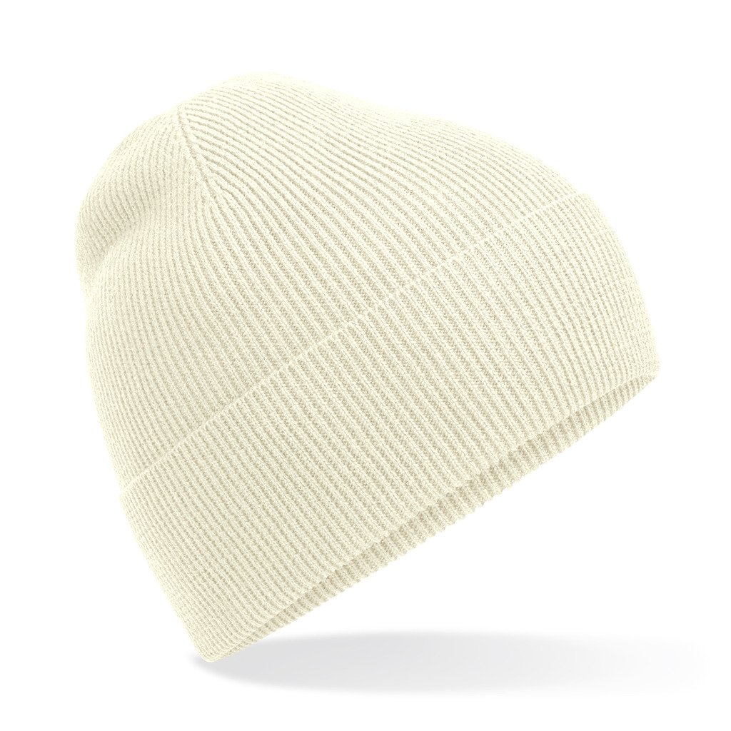 [BBB51N-23G95] Organic cotton fine knit beanie (Sand)