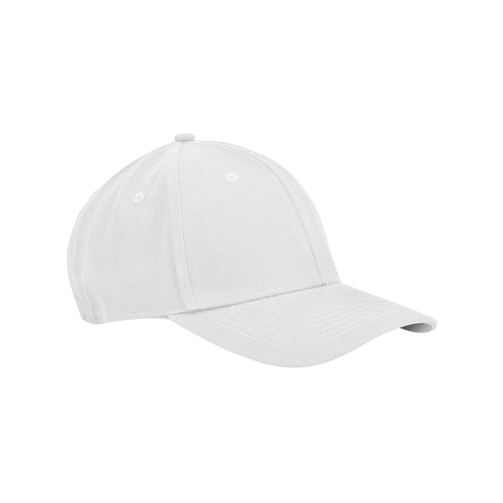 [BBB820-25I95] Earthaware® classic organic cotton 6 panel cap (White)