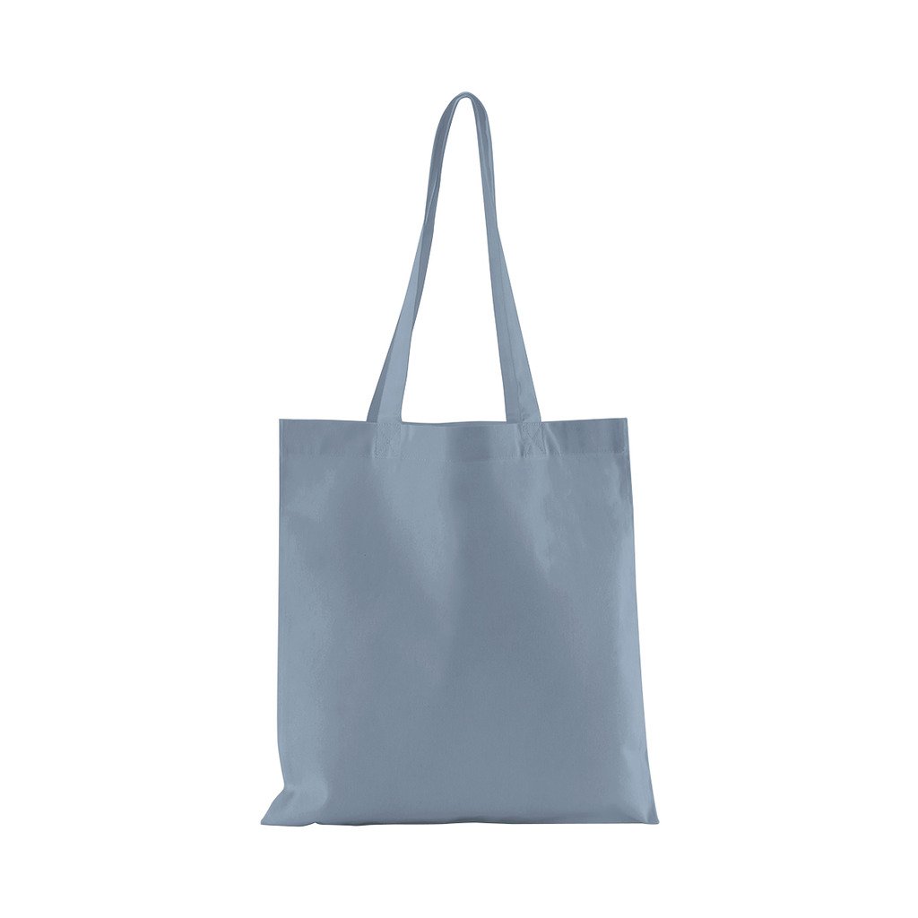 [BBW161-27A95] Organic cotton inco bag for life (Dusty Blue)