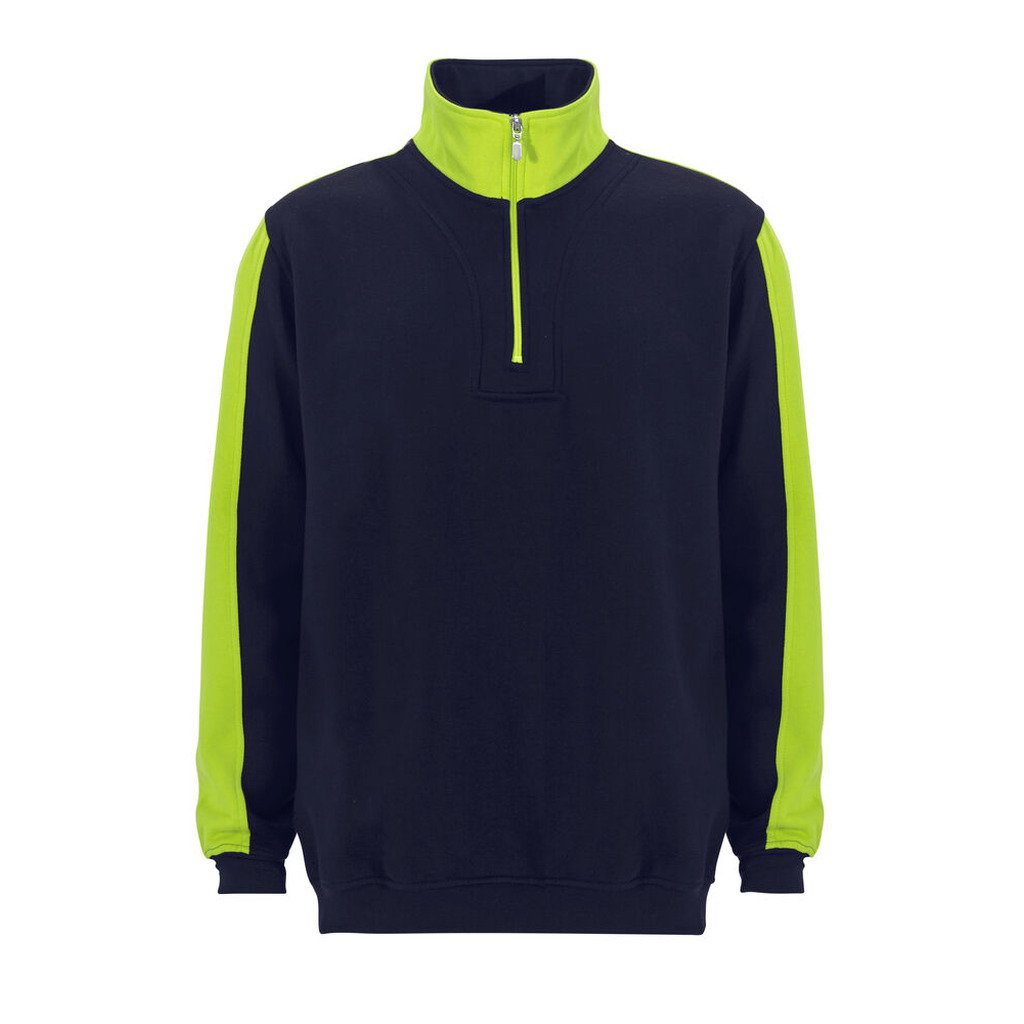Modena Half Zip (3XL, Black/Red)