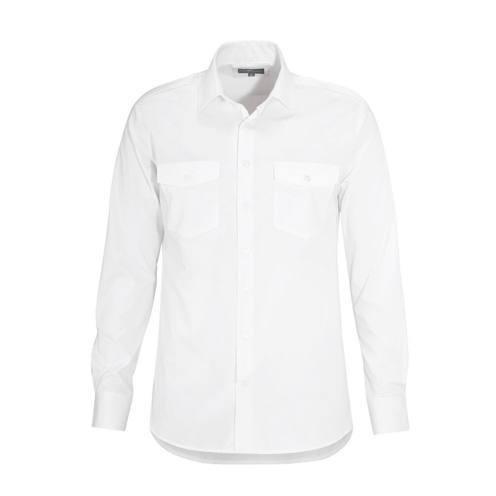 Martines Slimfit L/S (L-41/42, White)