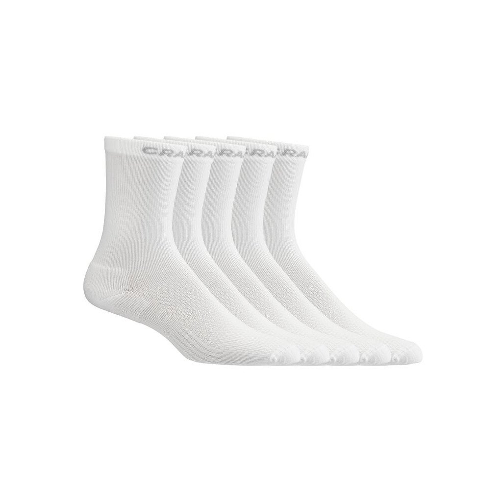 Active High Sock 5-Pack (34/36, White)