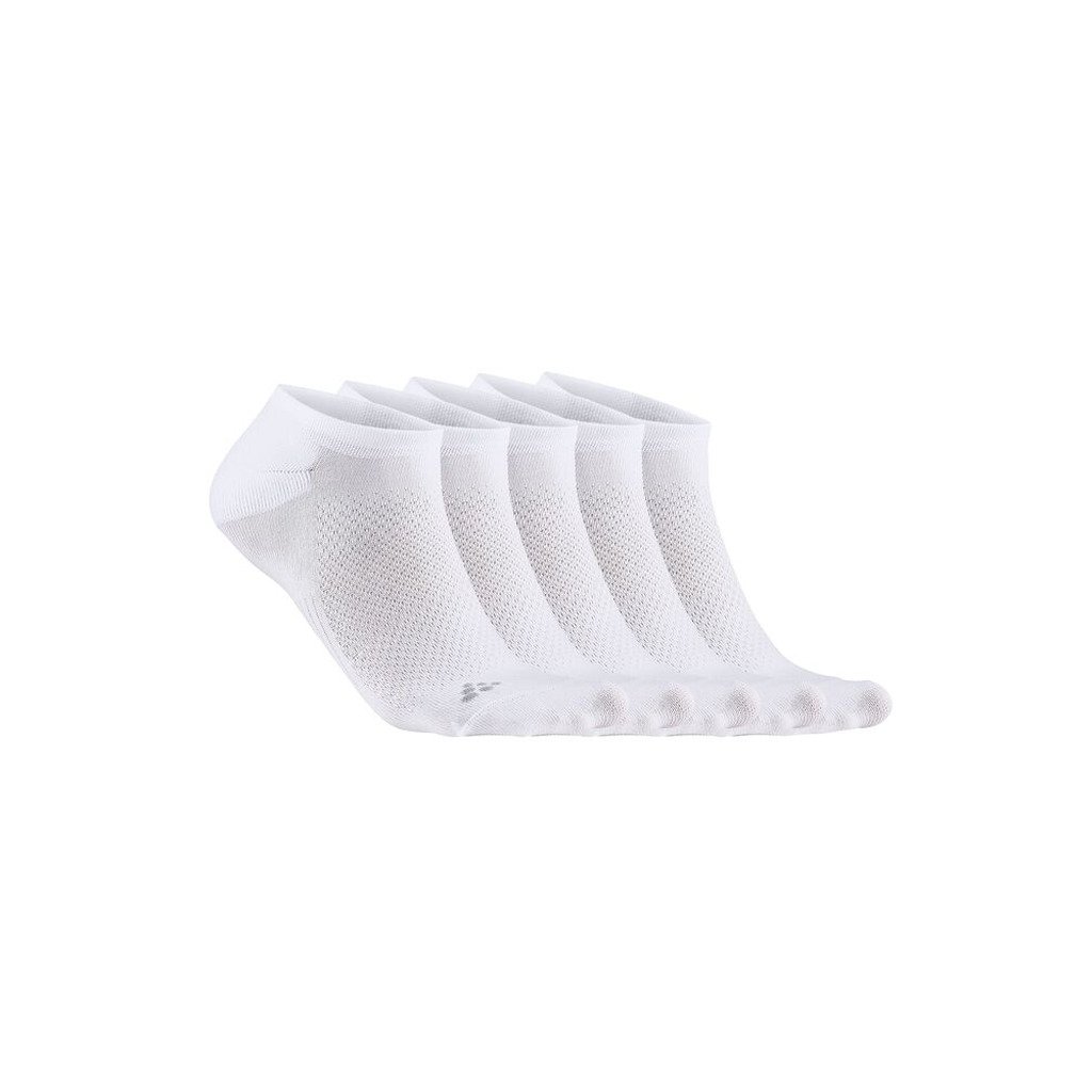 Active Footies 5-Pack (34/36, White)
