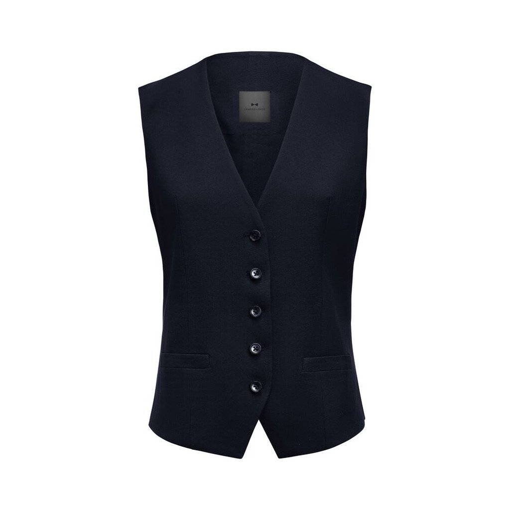 JH&F Signature Vest Wmn (36, Navy)