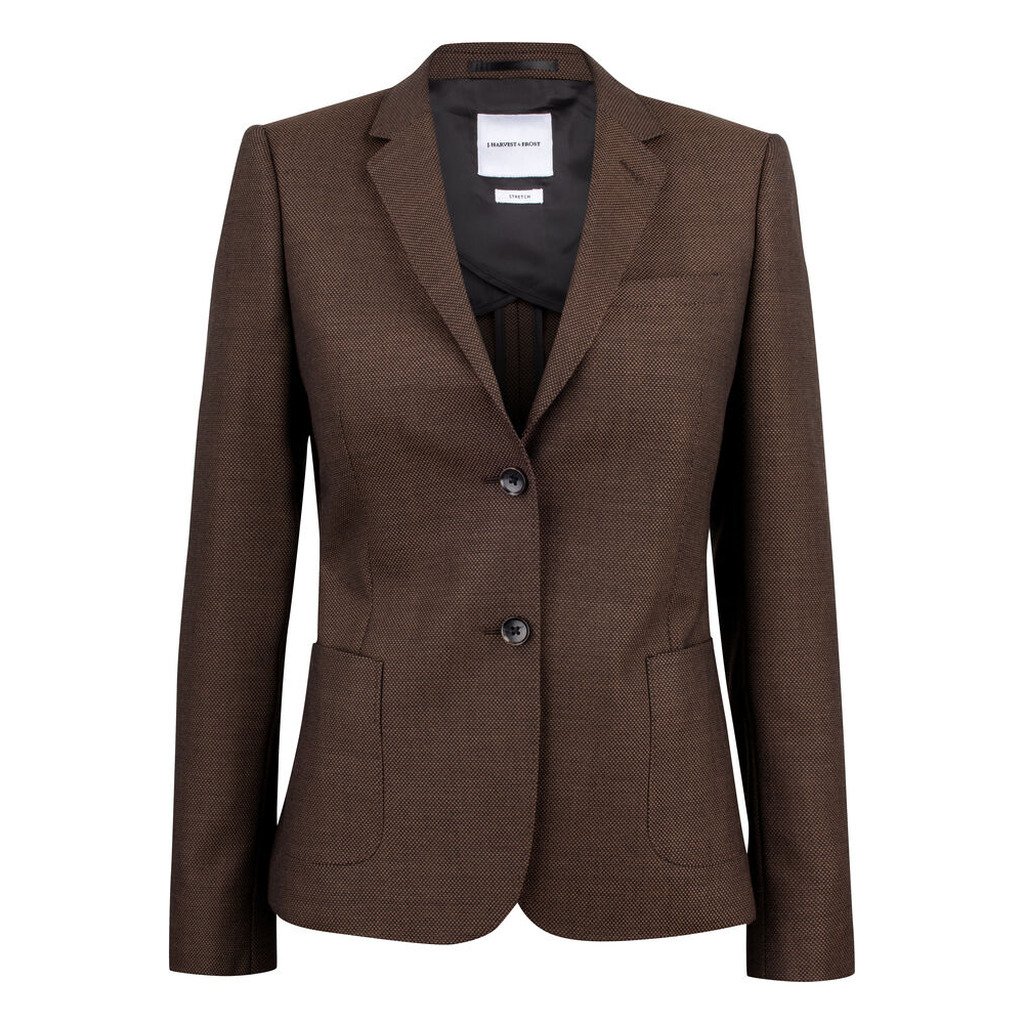 JH&F Club Blazer 30 Woman (36, Grey Melange)