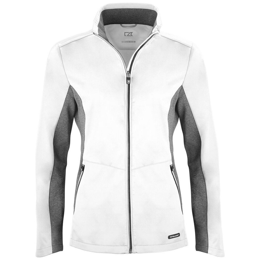 Navigate Softshell Jacket Ladies (L, White)
